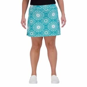 Tranquility by Colorado Clothing: Skort,  Kaleidoscope Teal, Large NWT